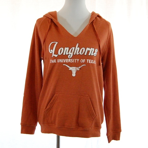 Colosseum Tops - NWOT: UT Longhorns V-Neck Hoodie